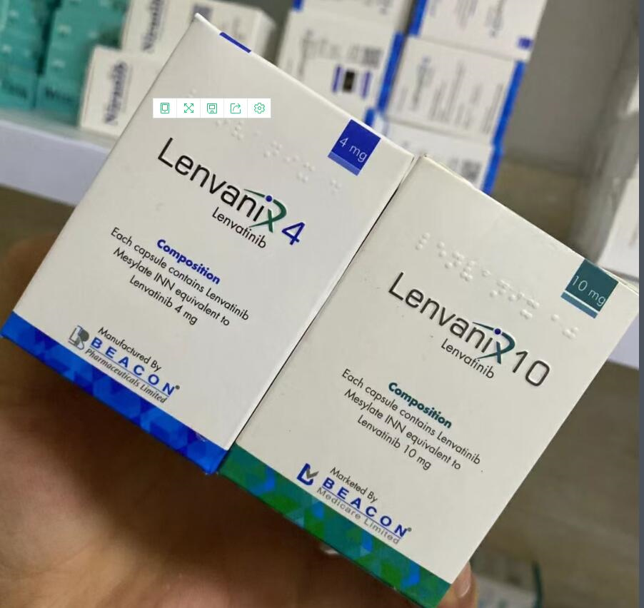 仑伐替尼/乐伐替尼胶囊（lenvatinib） Lenvat 10mg*30粒 Capsules, Natco